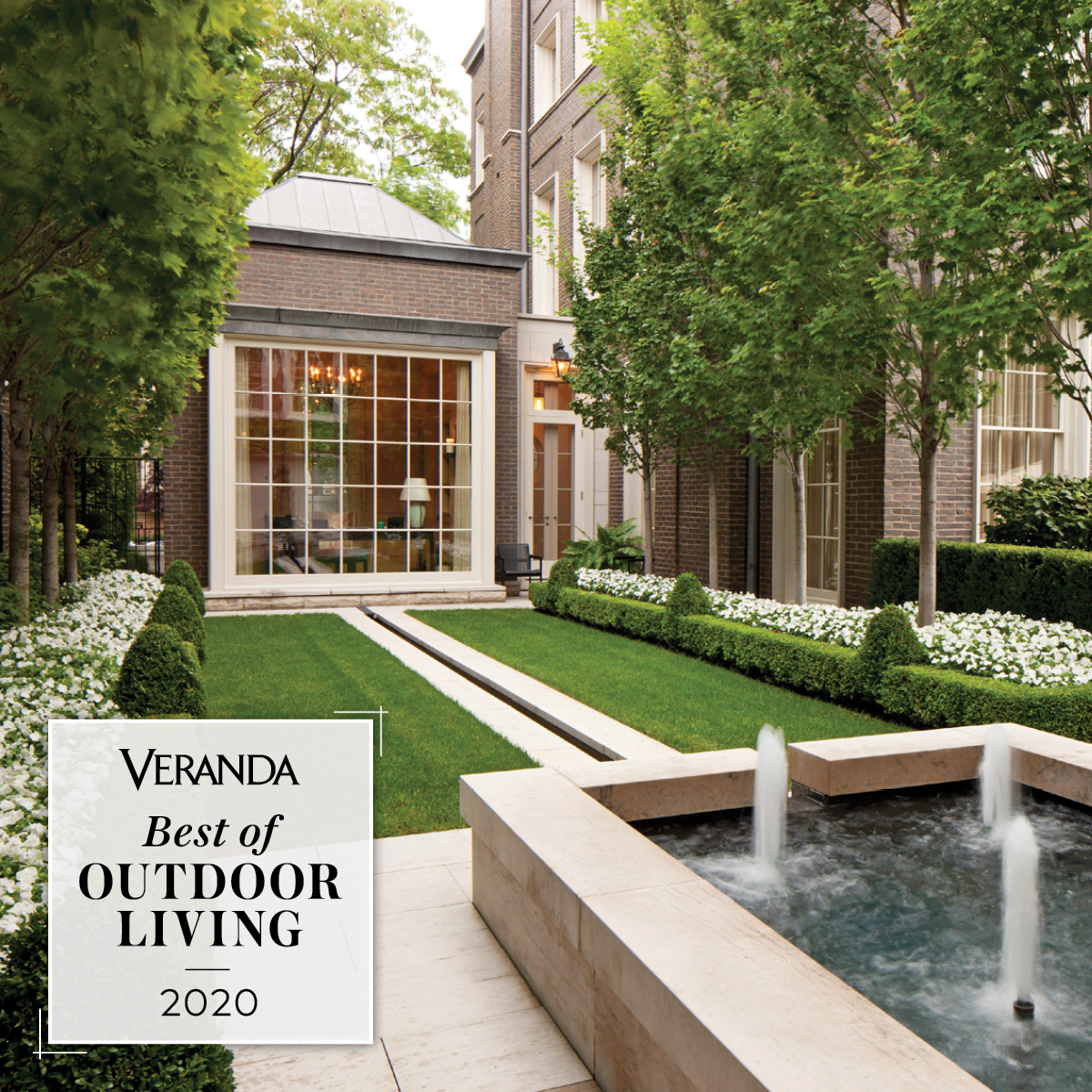 3 veranda windows water feature awarded two veranda magazine outdoor living awards hoerrschaudt News