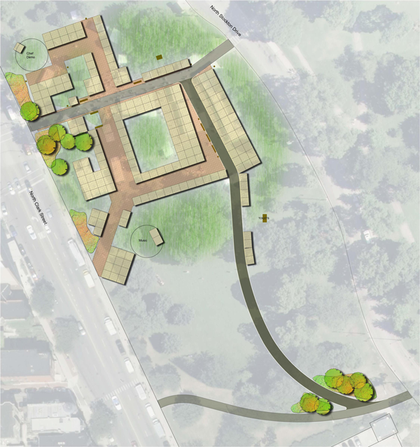 3 green city market site plan